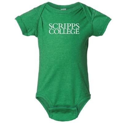 Scripps College Baby Short-Sleeve Cotton  Onesie