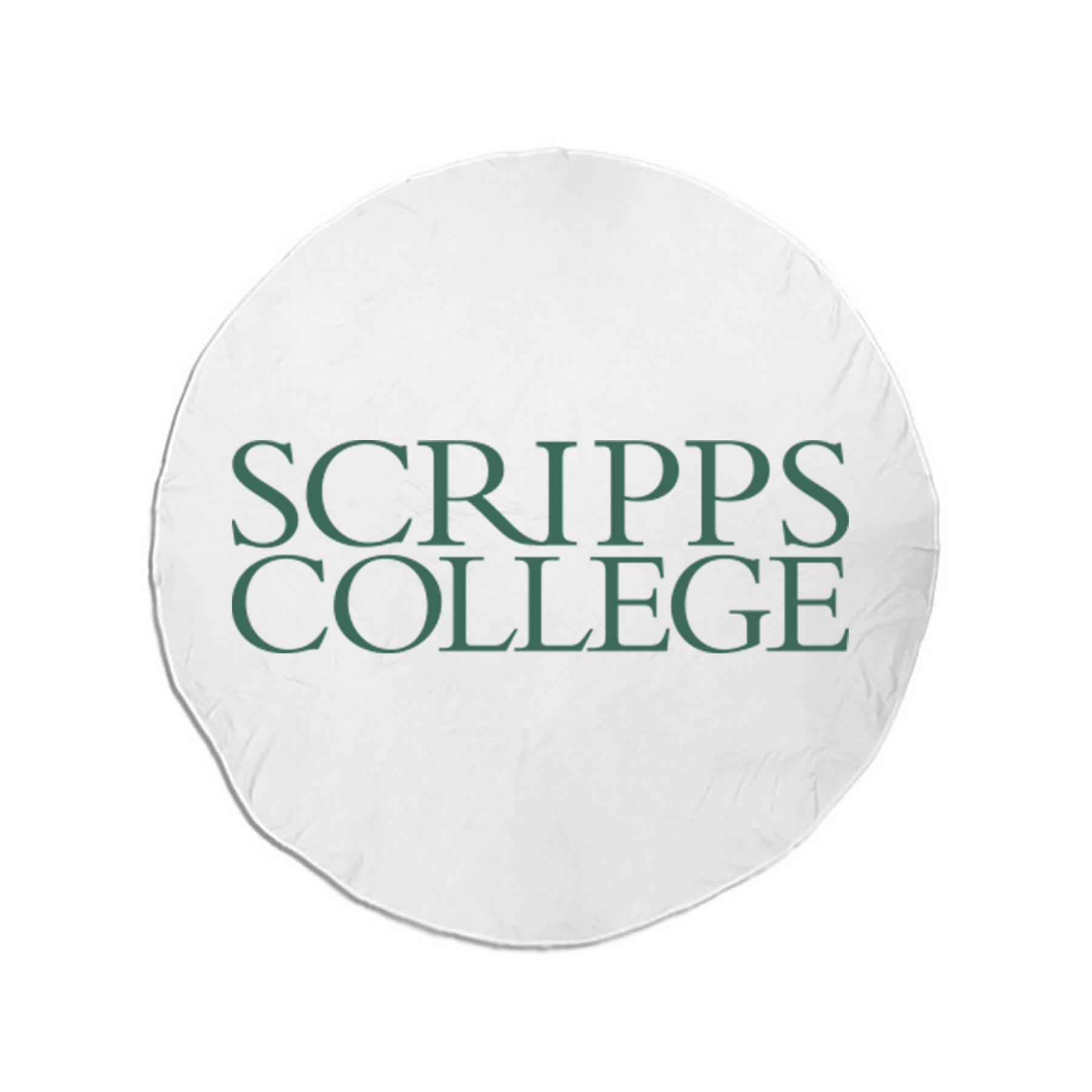 Scripps College Round Beach Towel-0000