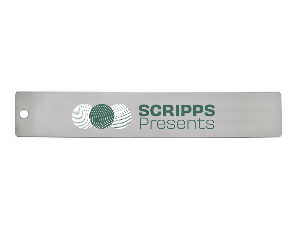 Scripps Presents Silver Finish Bookmark-0000